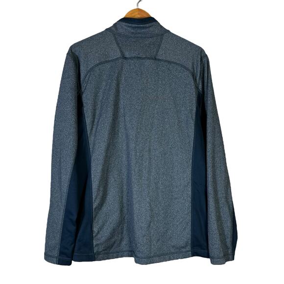 The North Face 1/4 Zip Pullover Mens L Blue Performance Fleece Outdoor Gorpcore - Picture 3 of 5